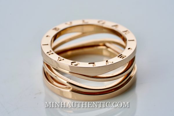 Bvlgari B.Zero1 Design Legend 3-band 18k Rose Gold