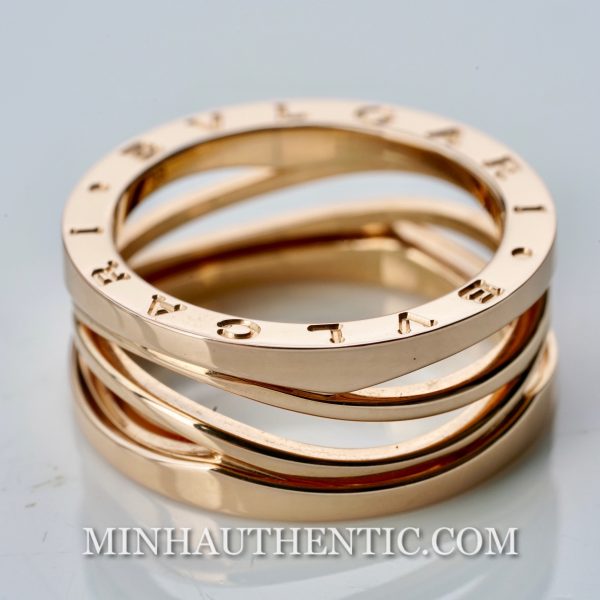Bvlgari B.Zero1 Design Legend 3-band 18k Rose Gold