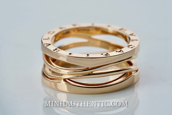Bvlgari B.Zero1 Design Legend 3-band 18k Rose Gold - Ảnh 5
