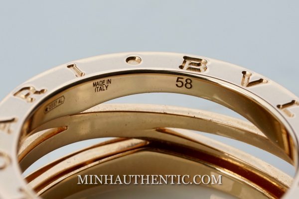 Bvlgari B.Zero1 Design Legend 3-band 18k Rose Gold - Ảnh 6