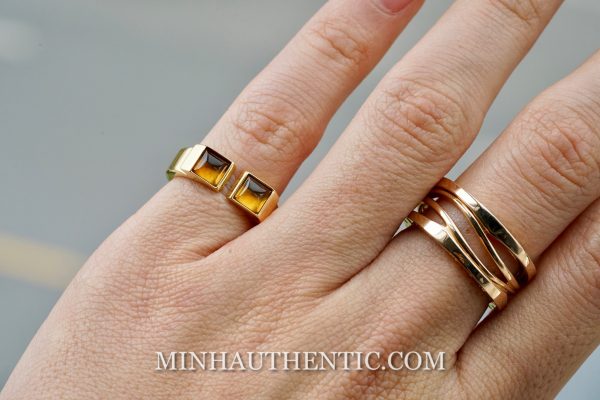 Omega My Choice 18k Gold Ring - Ảnh 6