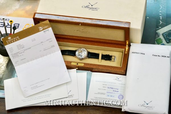 Breguet Tradition Automatic 18k White Gold 7037BB/11/9V6 - Ảnh 5