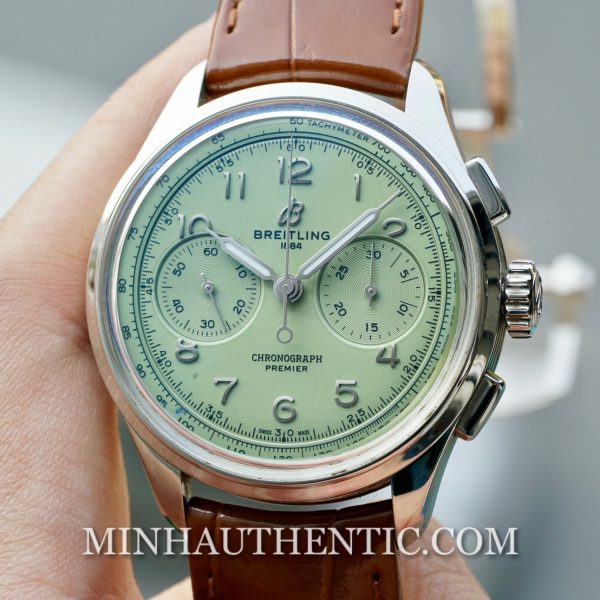 Breitling Premier B09 Chronograph Pistachio Green AB0930D31L1P1