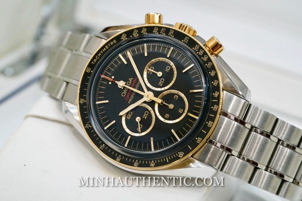 Omega Speedmaster Moonwatch Tokyo 2020 18k Gold/Steel Black 522.20.42.30.01.001