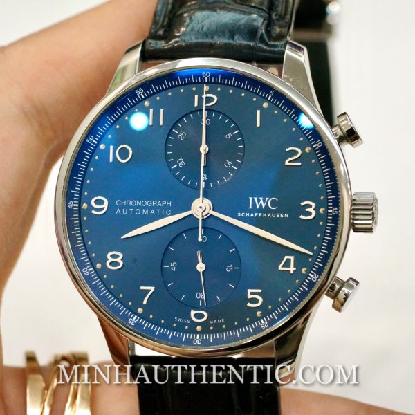 IWC Portugieser Chronograph Blue IW3716-06