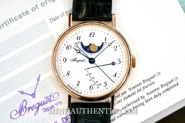 Breguet Classique Moonphase Power Reserve 18k Rose Gold 8787BR/29/986 - Ảnh 3