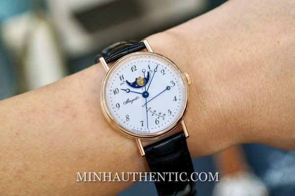 Breguet Classique Moonphase Power Reserve 18k Rose Gold 8787BR/29/986 - Ảnh 14