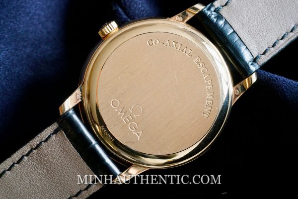 Omega De Ville Prestige Co-Axial Black 18k Rose Gold 4614.50.01 - Ảnh 5