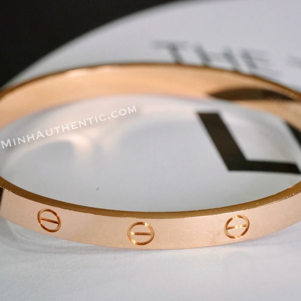 Cartier LOVE bracelet 18k Rose Gold