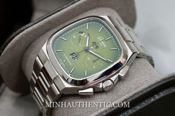 Glashutte Original Seventies Chronograph Fab Green 1-37-02-09-02-70 - Ảnh 8