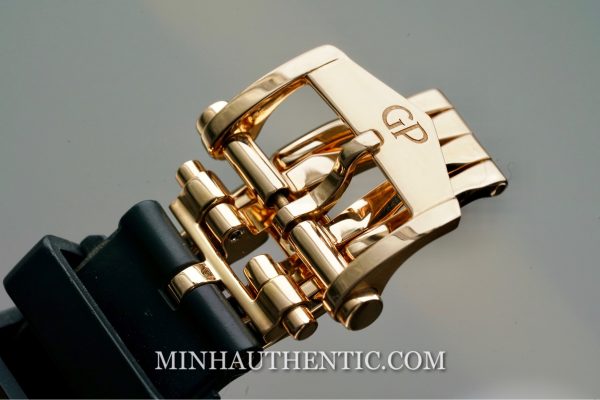 Girard Perregaux Laureato 38mm Blue Rose Gold 81005-52-432-BB6A - Ảnh 6