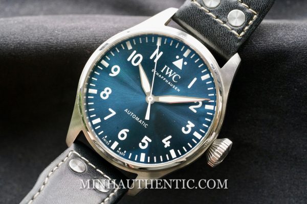 IWC Big Pilot 43mm Blue IW3293-03 - Ảnh 13
