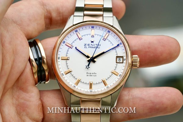 Zenith El Primero Espada 18k Rose Gold Steel 51.2170.4650/01.M2170