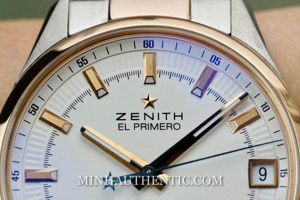 Zenith El Primero Espada 18k Rose Gold Steel 51.2170.4650/01.M2170 - Ảnh 9