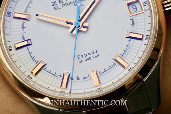 Zenith El Primero Espada 18k Rose Gold Steel 51.2170.4650/01.M2170 - Ảnh 10