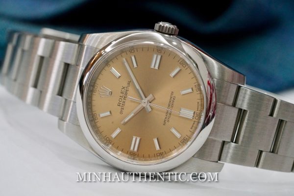 Rolex Oyster Perpetual 36mm Salmon Dial 116000