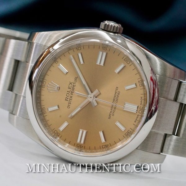 Rolex Oyster Perpetual 36mm Salmon Dial 116000
