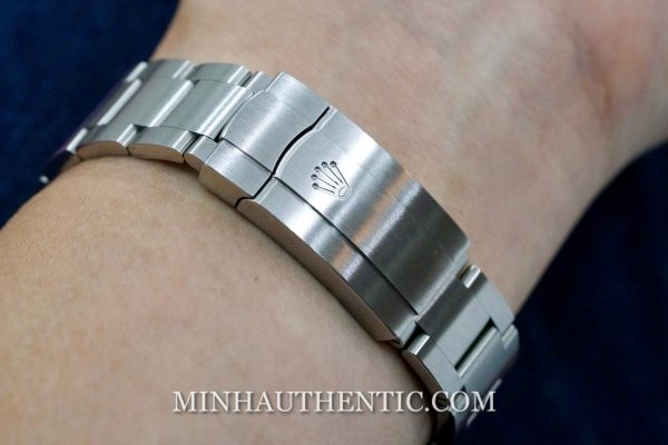 Rolex Oyster Perpetual 36mm Salmon Dial 116000 - Ảnh 6