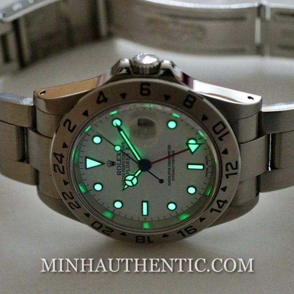 Rolex Explorer II Polar 16570 lume