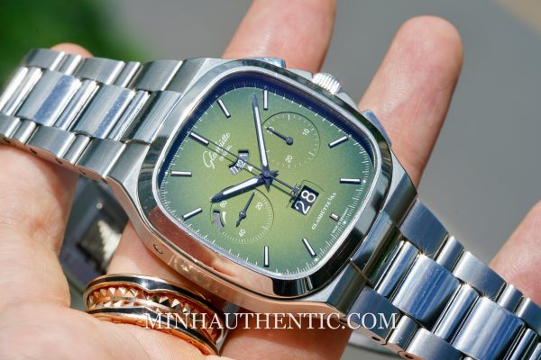 Glashutte Original Seventies Chronograph Fab Green 1-37-02-09-02-70 - Ảnh 18