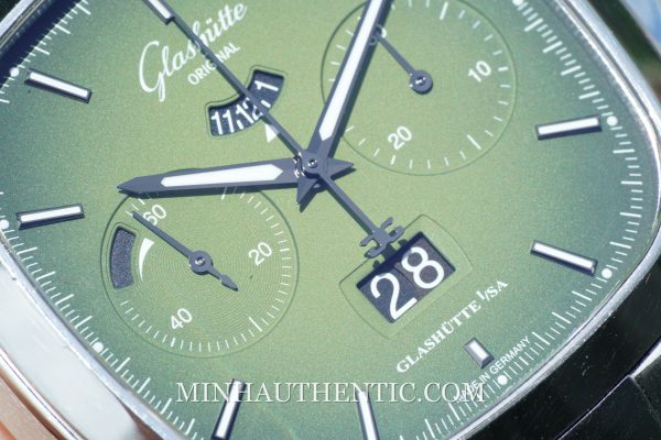 Glashutte Original Seventies Chronograph Fab Green 1-37-02-09-02-70 - Ảnh 16