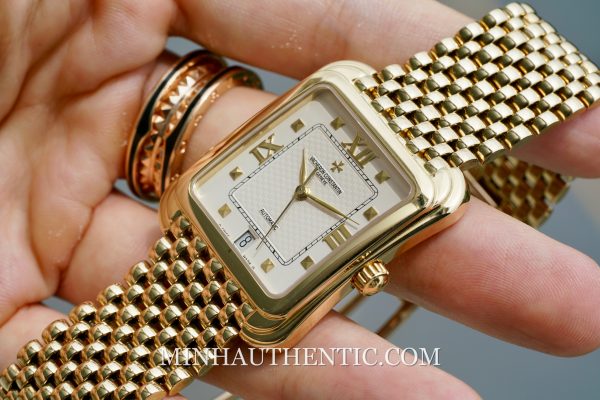 Vacheron Constantin Historiques Toledo 18k Gold Bracelet 42100 - Ảnh 7