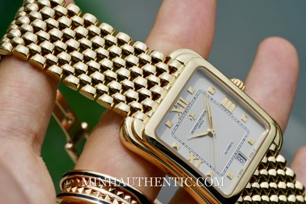 Vacheron Constantin Historiques Toledo 18k Gold Bracelet 42100 - Ảnh 9
