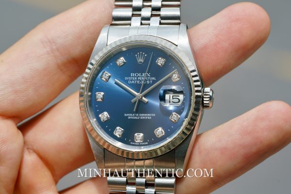 Rolex Datejust Blue Diamond 16234