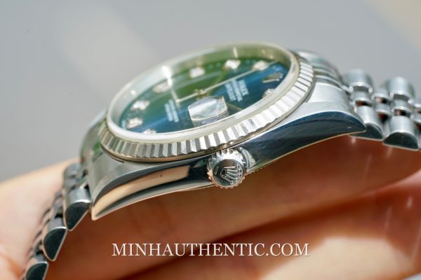 Rolex Datejust Blue Diamond 16234 - Ảnh 5