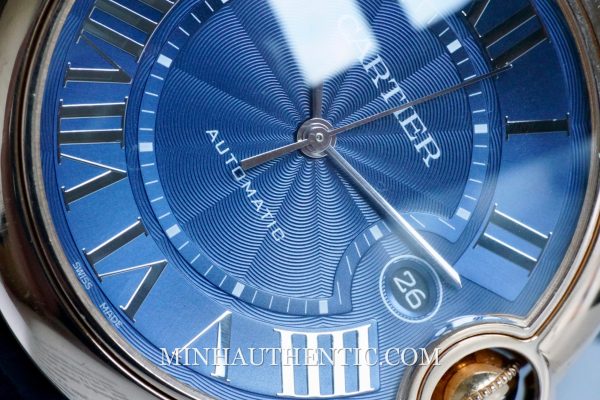 Cartier Ballon Bleu 42mm Blue Rose gold 42mm WGBB0036 - Ảnh 2