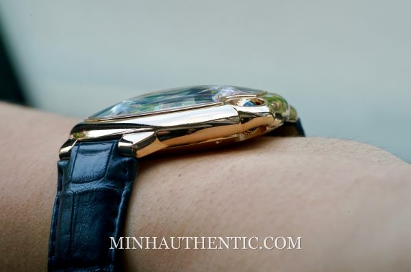 Cartier Ballon Bleu 42mm Blue Rose gold 42mm WGBB0036 - Ảnh 14