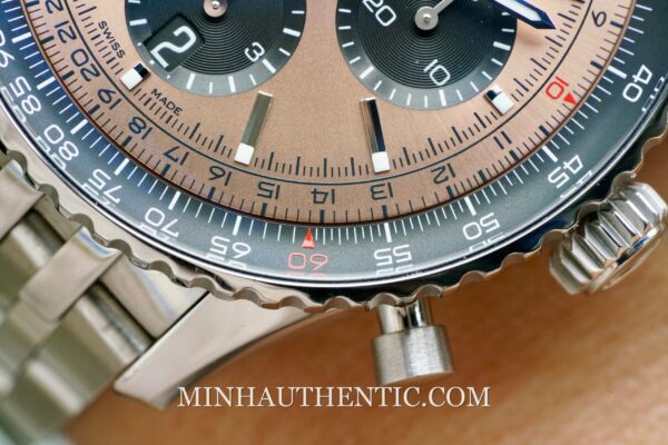 Breitling Navitimer B01 43 Salmon AB0138241K1A1 - Ảnh 12