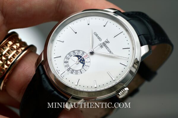 Girard Perregaux 1966 Date and Moon Phases 49545-11-131-BB60 - Ảnh 4
