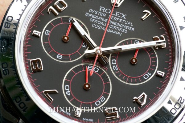 Rolex Daytona Racing Dial White Gold 116509 - Ảnh 2