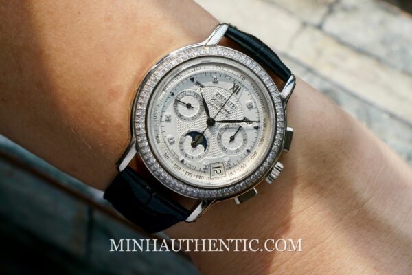 Zenith El Primero Chronomaster White Gold Diamond 43.0240.410/09C500GB