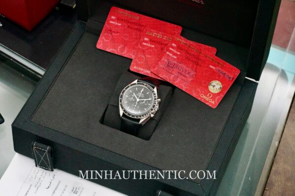 Omega Moonwatch Sapphire 3861 Dây Da 310.32.42.50.01.002 - Ảnh 3