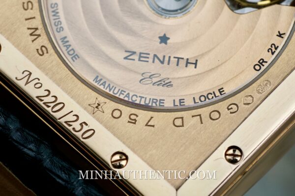 Zenith New Vintage 1965 18k Rose Gold 18.1965.670/01.C506 - Ảnh 9