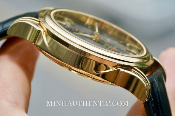 Omega De Ville GMT Blue Yellow Gold 4633.80.33 - Ảnh 8