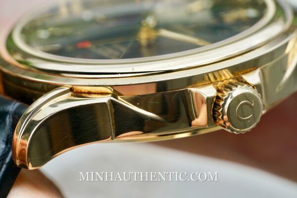 Omega De Ville GMT Blue Yellow Gold 4633.80.33 - Ảnh 9