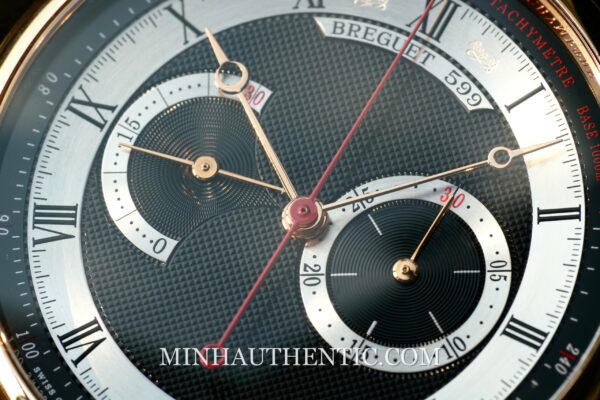 Breguet Classique Chronograph 42.5mm Black Rose Gold 5287BR/92/9ZU - Ảnh 13